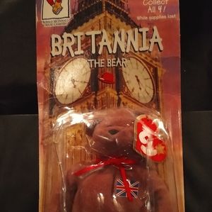 ty Beanie Baby teenie Britannia The Bear